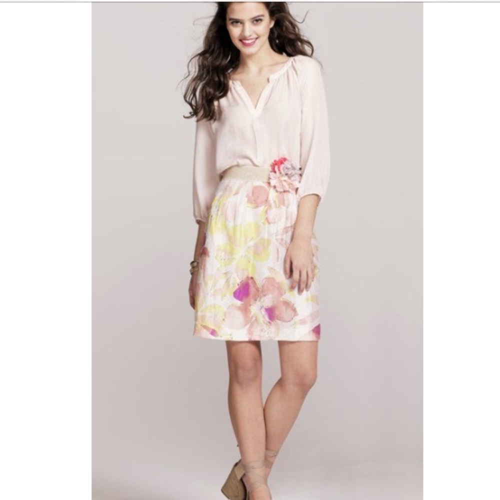 ° LOFT Floral Skirt °